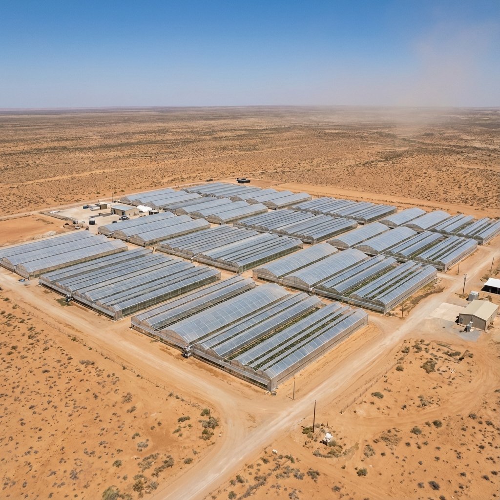 Large-Scale Greenhouse Installation
